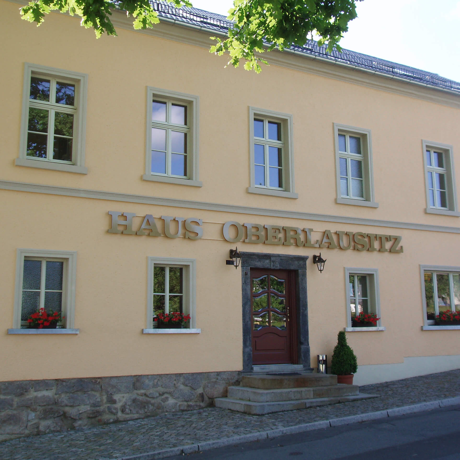 Eingang Haus Oberlausitz